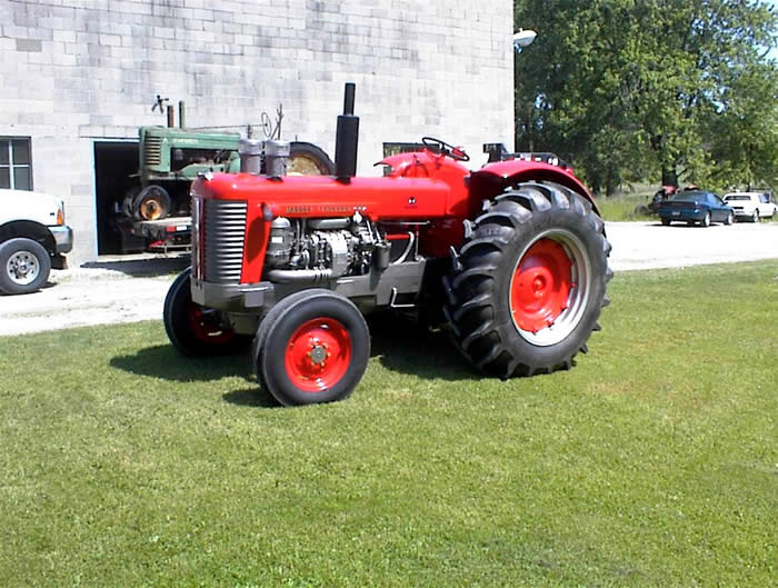 Antique Massey Ferguson 98 Tractor Restoration