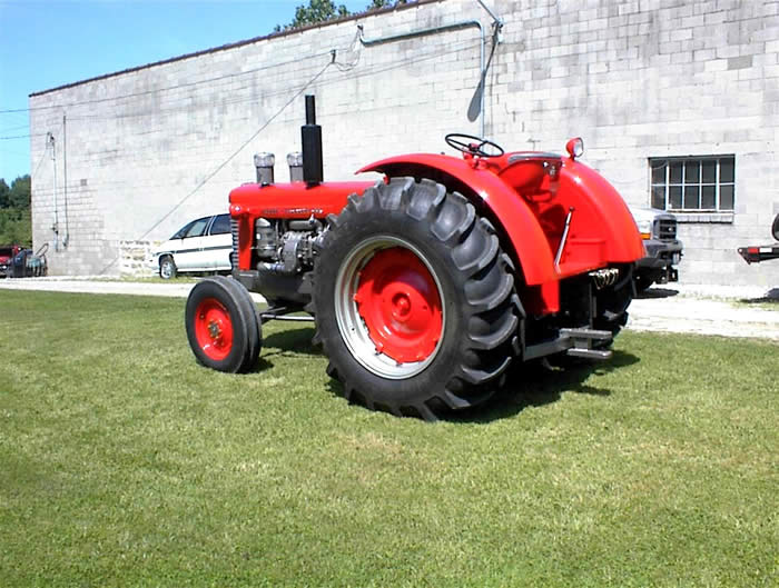 Antique Massey Ferguson 98 Tractor Restoration