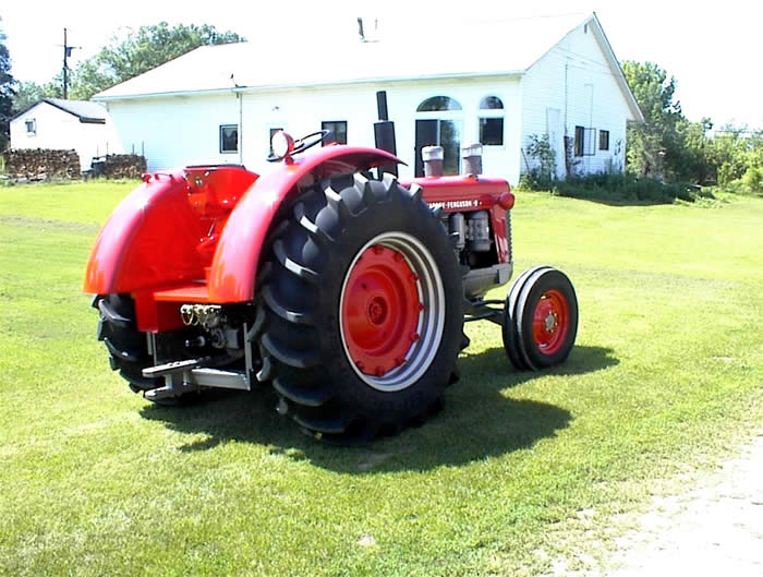 Antique Massey Ferguson 98 Tractor Restoration